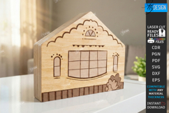 Miniature Village Block Toys Laser Cut Bundle | Town Houses Product Image 23