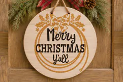 Western Christmas SVG Designs | Merry Christmas Y’all Product Image 7