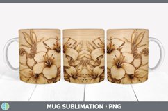 GorgeousPyrographic Azaleas Mug Wrap design.