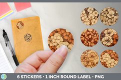 Bundle of six Pyrographic Begonias Stickers designs.