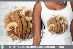 GorgeousWood Burned Flowers Shirt design.