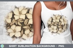 GorgeousWood Burned Flowers Shirt design.