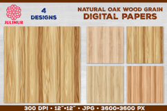 Wooden Planks Digital Papers Bundle. Rustic wood texture Product Image 13