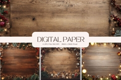 Wooden Floral Background Wood Flower Vintage Wallpaper_6 Product Image 1