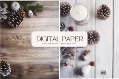 Wooden Floral Background Wood Flower Vintage Wallpaper_24 Product Image 1