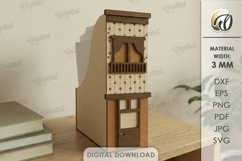 House Office Organizers Bundle Laser Cut. Desk Organizer SVG Product Image 9