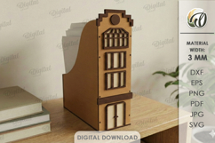 House Office Organizers Bundle Laser Cut. Desk Organizer SVG Product Image 11