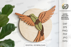 3D Mosaic Wall Art Bundle Laser Cut. Wall Decor SVG Product Image 7