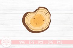 Wood Slice Clipart Design Product Image 1