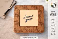 Sticky Note Holders Bundle Laser Cut. Note Pad Holder SVG Product Image 13