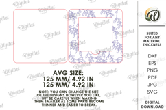 Sticky Note Holder Laser Cut. Note Pad Holder SVG Product Image 2