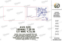 Sticky Note Holders Bundle Laser Cut. Note Pad Holder SVG Product Image 5