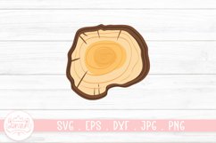 Wood Slice Clipart Design Product Image 1