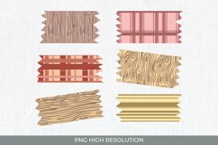 Wood Texture Patterned Tape Product Image 1
