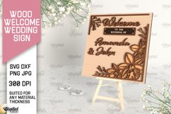 Wood Welcome Wedding Signs Laser Cut Bundle. Wedding Decor Product Image 12