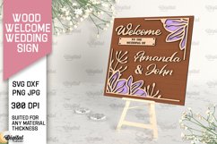 Wood Welcome Wedding Signs Laser Cut Bundle. Wedding Decor Product Image 6