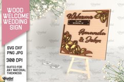 Wood Welcome Wedding Signs Laser Cut Bundle. Wedding Decor Product Image 8