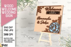 Wood Welcome Wedding Signs Laser Cut Bundle. Wedding Decor Product Image 9