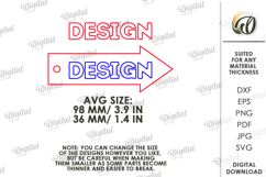 Wooden 4th of July gift tag Laser Cut Product Image 2
