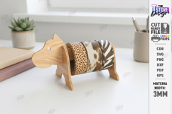 Animal Tape Dispenser Laser Cut | Desk Tape Holder | Hippo Product Image 1
