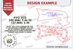 Wooden Arrow Signs for Drinks LaserCut Bundle. Layered Signs Product Image 5