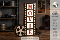 3D Art Night Lamps Bundle Laser Cut. Night Light SVG Product Image 6