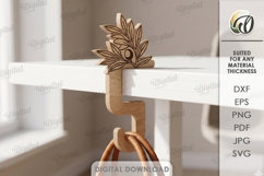 Table Bag Hooks Bundle Laser Cut. Portable Purse Hanger SVG Product Image 14