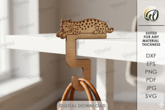 Table Bag Hooks Bundle Laser Cut. Portable Purse Hanger SVG Product Image 7