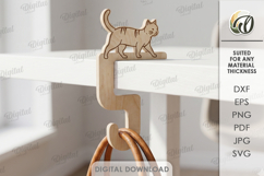 Table Bag Hooks Bundle Laser Cut. Portable Purse Hanger SVG Product Image 9
