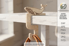 Table Bag Hooks Bundle Laser Cut. Portable Purse Hanger SVG Product Image 10