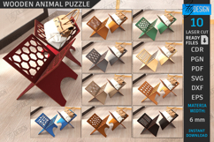 Bag Stands Laser Cut Bundle|Bag Place|Hallway Furniture SVG Product Image 1