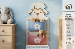 3D Bases For Crochet Pocket Organizers Bundle Laser Cut Product Image 2