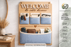 3D Bases For Crochet Pocket Organizers Bundle Laser Cut Product Image 6