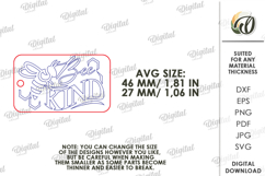 Bee Keychains Bundle Laser Cut. Honey Bee Key Rings SVG Product Image 7