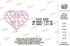 Bee Keychain Laser Cut. Honey Bee Key Ring SVG Product Image 2