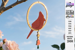 Bird Garden Hanging Decor Laser Cut Bundle | Porch Decor SVG Product Image 5