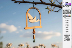 Bird Garden Hanging Decor Laser Cut Bundle | Porch Decor SVG Product Image 2