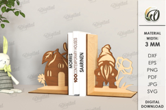 Wooden Bookends Bundle Laser Cut. Books Holder SVG Product Image 21