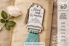 Macrame Bookmarks Bundle Laser Cut. Engraved Bookmark SVG Product Image 4