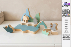Arctic Animals Building Blocks Laser Cut | Kids Laser | CNC Product Image 1