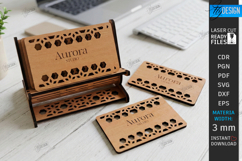 Business Card Holder Laser Cut |Office Accessory| Card Stand Product Image 1