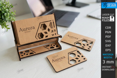 Business Card Holders Laser Cut Bundle|Office Accessory SVG Product Image 16