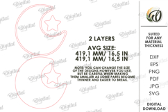 Kids Chalkboard Laser Cut. Kids Drawing Board SVG Product Image 2