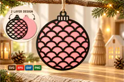 Wooden Christmas Ornament Product Image 2