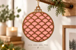 Wooden Christmas Ornament Product Image 3