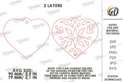 Nordic Christmas Candle Holder with Ornament Laser Cut Product Image 3