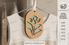 Hanging Closet Sachets Bundle Laser Cut. Wardrobe Sachet SVG Product Image 13