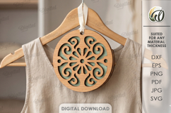 Hanging Closet Sachets Bundle Laser Cut. Wardrobe Sachet SVG Product Image 12