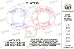 3D Coffee Sign Laser Cut. Kitchen Wall Decor SVG Product Image 2