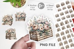 Wooden Crate Sticker Product Image 1
